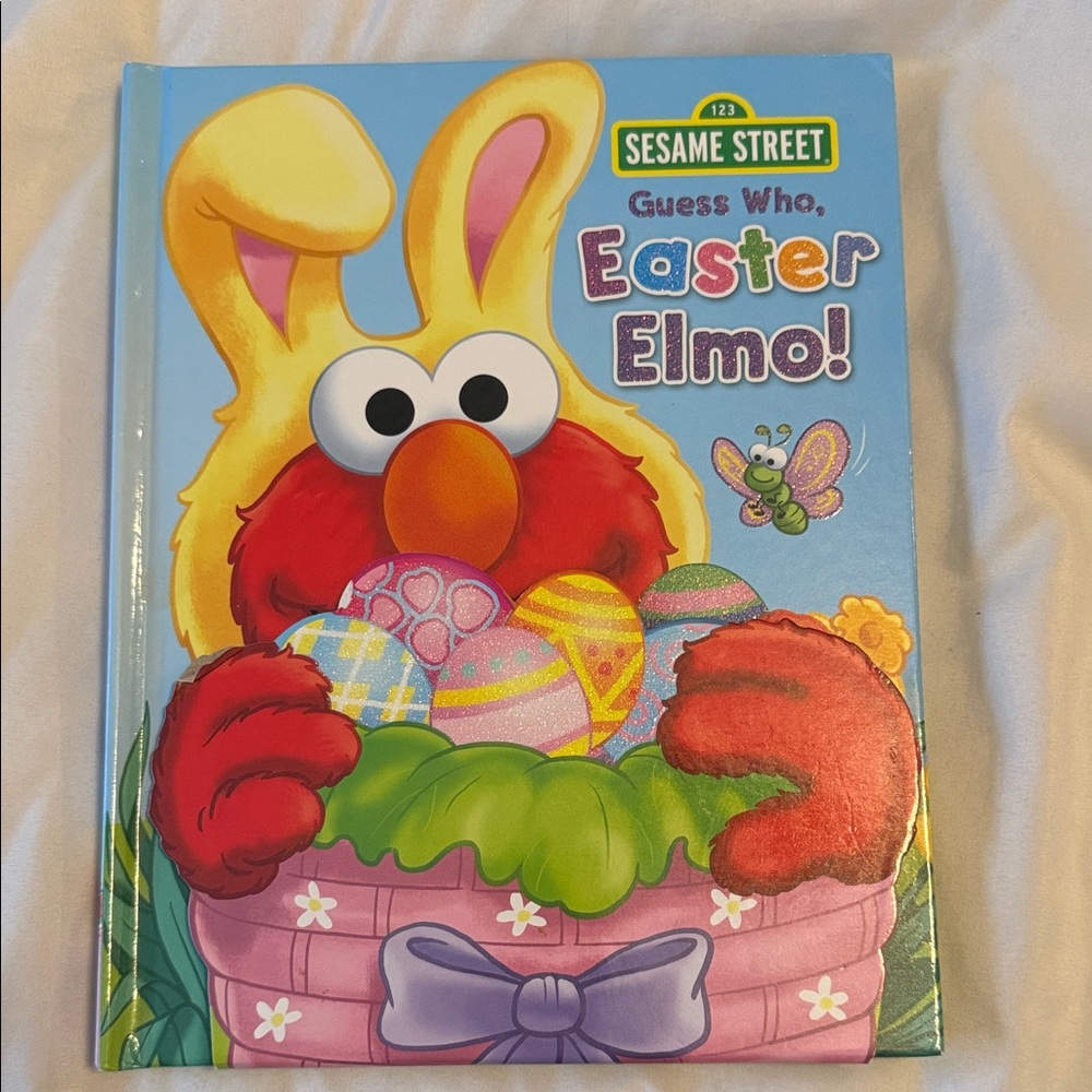 Sesame Street Easter Elmo Hide and Seek Hard cover Book